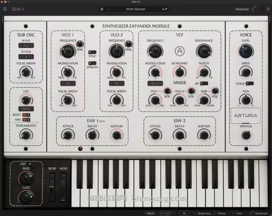 Arturia SEM V3 v3.0.0.6146 MacOS