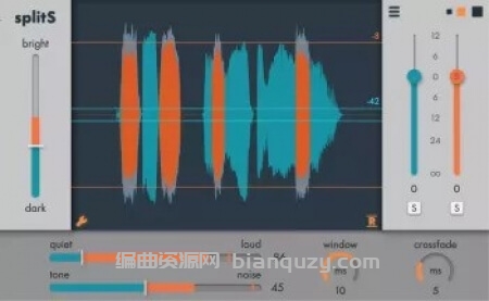 快速平衡嘶嘶声效果器 Apulsoft splitS v1.1.2 Internal [WiN]