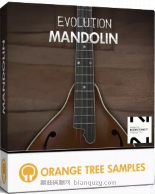 曼陀林 Orange Tree Samples Evolution Mandolin KONTAKT 1.3.0