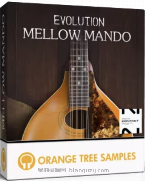 橘子树曼陀铃 Orange Tree Samples Evolution Mellow Mando v1.3.0 KONTAKT
