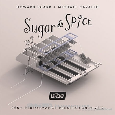 甜蜜与辛辣 u-he Sugar and Spice 2 [Synth Presets]