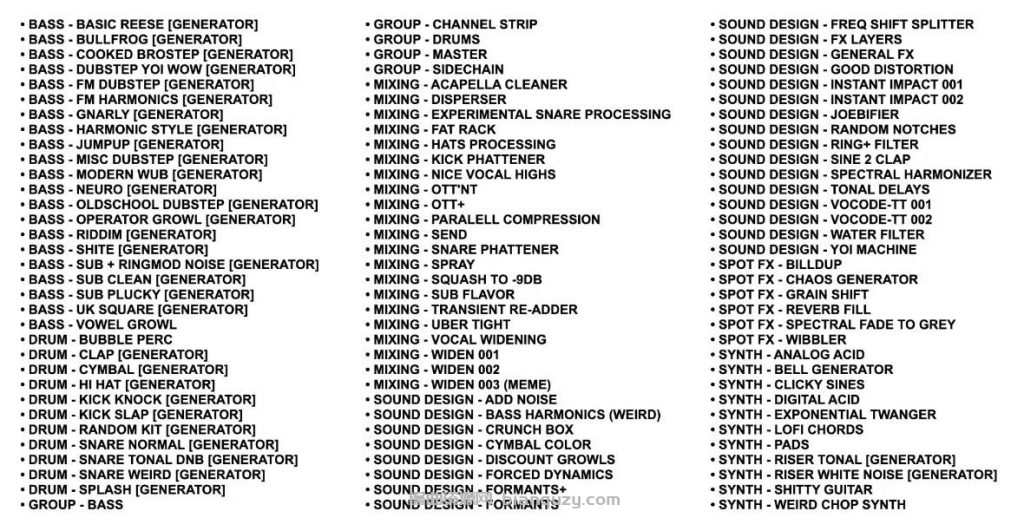 Mr. Bill’s 99 个 Ableton Racks — 释放你的音乐创作潜能