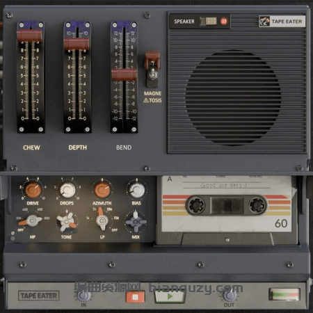 双引擎磁带调制与磁带深度处理器 Audiopunks Tape Eater v1.0.0 [WiN]