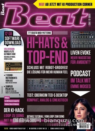 2025 年《德国节拍》杂志第 12 期 Beat German Nr.12 2025