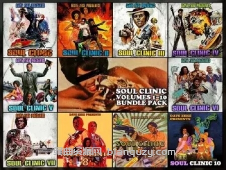 灵魂音乐工坊 Dave Zeke Soul Clinic Volumes 1-10 BUNDLE (300 Prechopped Samples) [WAV]