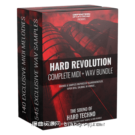 Definition Of Hard Techno DOHT Hard Revolution Vol.1 Bundle [WAV, MiDi, Synth Presets]