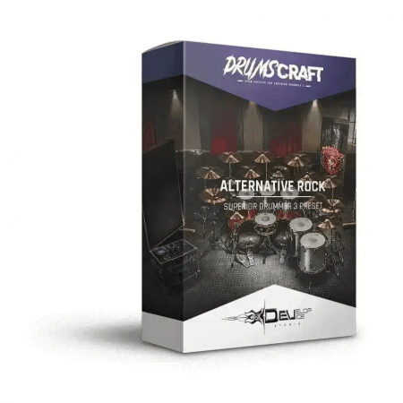 Develop Device Alternative Rock: Superior Drummer 3 Preset 音色库
