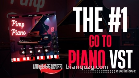 酷炫钢琴 Diamond Loopz Pimp Piano VST RETAiL [WiN, MacOSX]