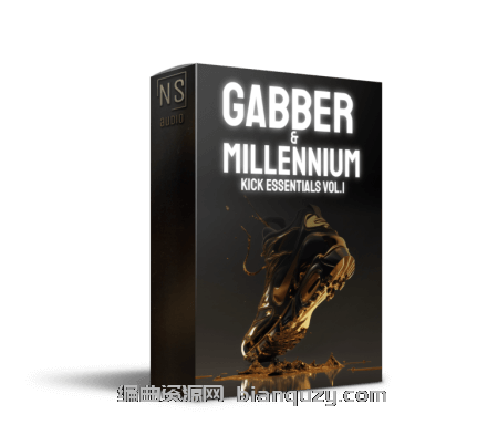 硬核电子与千禧年风格底鼓精华集 NS Audio Gabber and Millennium Kick Essentials Vol.1 [WAV, Synth Presets]