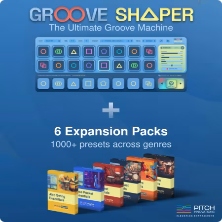 创意 MIDI 音序器 Pitch Innovations Groove Shaper Bundle 1.2.0 MacOS