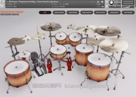 原声鼓 RS Drums Progressive Prodigy Simen Sandnes Signature [KONTAKT]