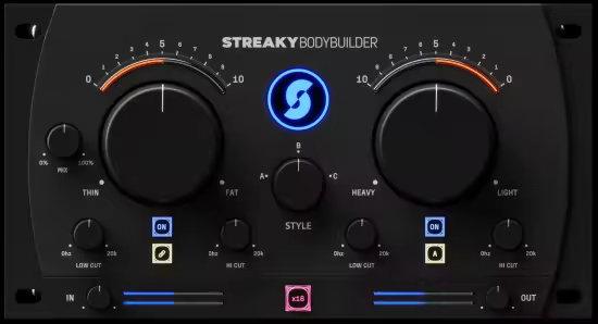 动态塑形器 Streaky Body Builder v1.0.53 MacOS