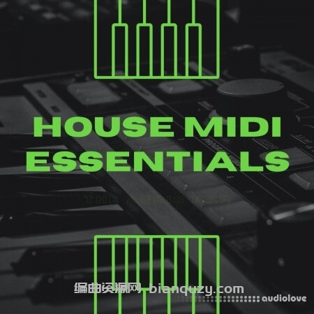 浩室音乐 MIDI 核心素材集 The Audio Bar House Midi Essentials [MiDi]