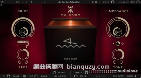 变压器饱和效果器 Wavegrove Mariform v1.0.1 [WiN]