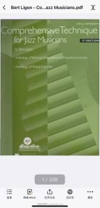 爵士乐综合技巧教程（电子版PDF）