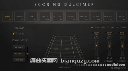 影视配乐扬琴 Audiobro Scoring Dulcimer [KONTAKT]