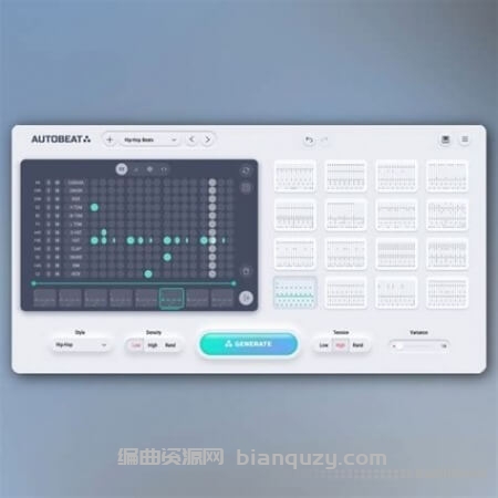 12轨MIDI节拍生成插件 Axart Labs AutoBeat v2.2.0 [WiN]