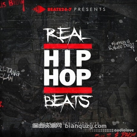 纯正嘻哈节拍 Beats24-7 Real Hip Hop Beats [WAV, MiDi]