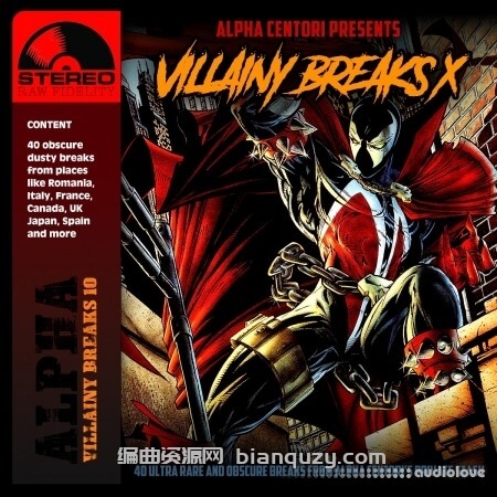 碎拍采样包 Boom Bap Labs Alpha Centori Villainy Breaks 10 [WAV]