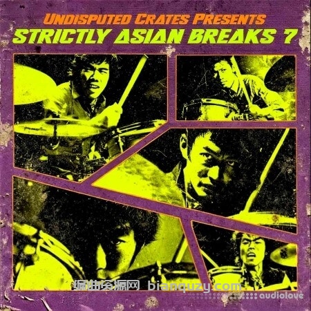 鼓组切分采样 Boom Bap Labs Undisputed Crates Strictly Asian Breaks 7 [WAV]