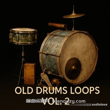 复古套鼓采样包 DJ Tools 4 Turntablism Old Drums Vol.2 [WAV]