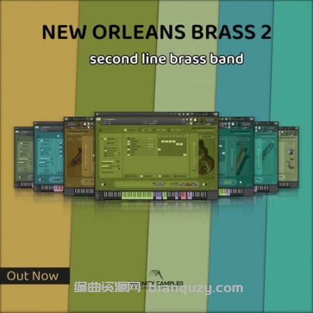 新奥尔良铜管乐 Insanity Samples New Orleans Brass 2 v1.0.2 [KONTAKT]