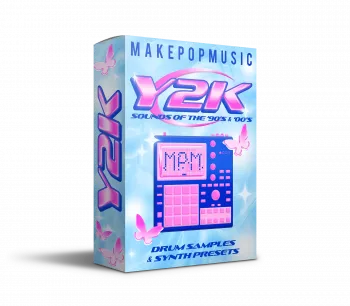 鼓组采样与 Vital 预设音色库 Make Pop Music Y2K WAV Vital Presets