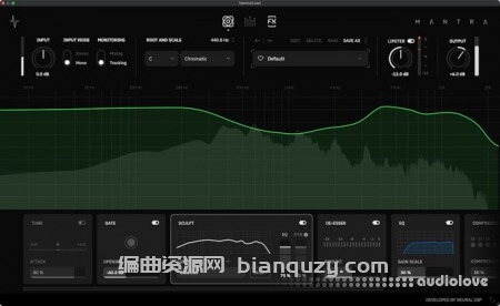 人声效果器 Neural DSP Mantra v1.0.1 U2B [MacOSX]