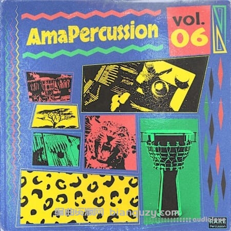 阿玛皮阿诺舞曲的核心打击乐元素 Rare Percussion Amapercussion Vol.6 [WAV]