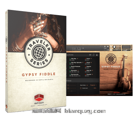 吉普赛小提琴 Red Room Audio Traveler Series Gypsy Fiddle [KONTAKT]