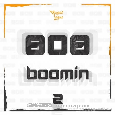 808重音轰鸣 Regal Loops 808 Boomin 2 [WAV]