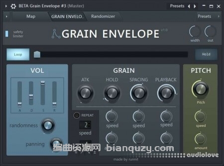Runnit Grain Envelope (Sound Design Patch) [Synth Presets]