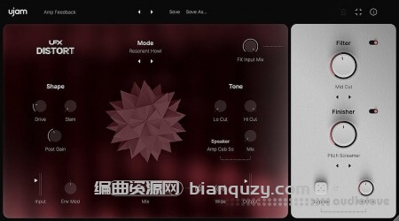 失真效果插件 UJAM UFX-DISTORT v1.0.0 [WiN]