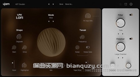 模拟复古效果 UJAM UFX-LOFI v1.0.0 [WiN]