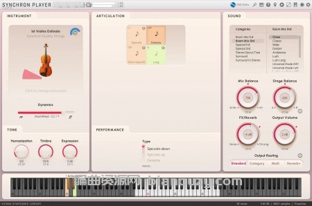 Vienna Symphonic Library Synchron Duality Strings Ostinato Full for Synchron Player