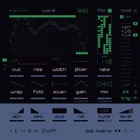 低比特4位波表合成器 Fors Junior v1.0 Win/macOS/Linux