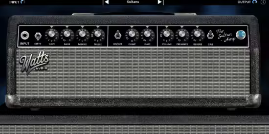 数字吉他音箱模拟插件 Watts Audio The Sultan Amp 1.2.0 WIN