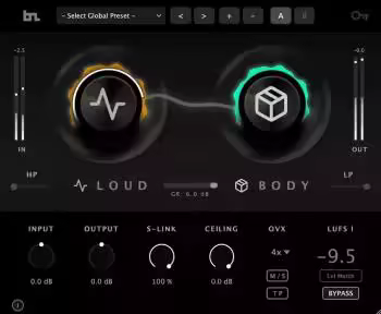 母带级极致响度插件 BeatSkillz LoudyBody v1.0.7 WIN