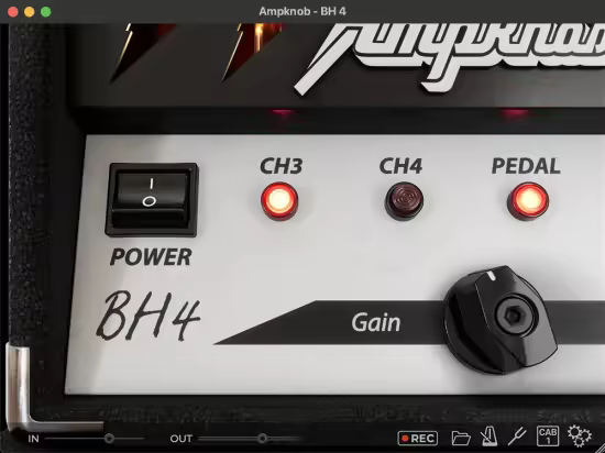 吉他金属经典音箱 Bogren Digital Ampknob BH4 v1.0.128 MacOS