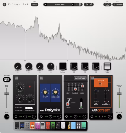 滤波器 KORG Software Filter Ark v1.0.4 MacOS