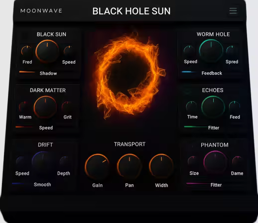 深度氛围多效果器 Moonwavefx Black Hole Sun 1.0.5 WIN