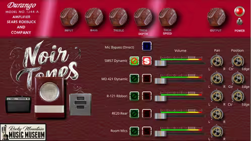 经典音箱 Sonatura Audio Amp Sim Noir Tones 1.1.11 MacOS