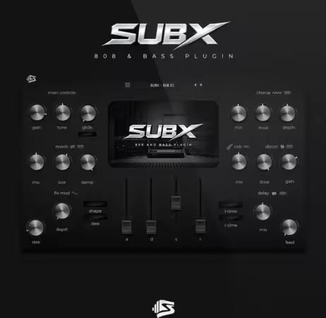 808与贝斯引擎 Studio Trap Sounds SUBX 1.0.2 Win/MacOS