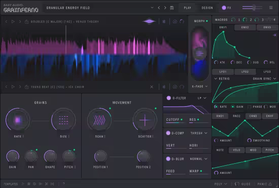 颗粒合成器 BABY Audio Grainferno v1.0.0 MacOS