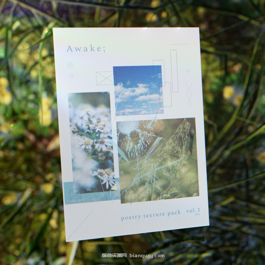 Colorless Studio Awake Poetry Texture Pack Vol.1 WAV MiDi-FANTASTiC