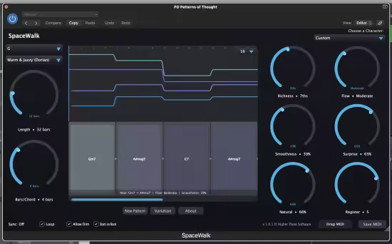MIDI效果插件 Higher Plane SpaceWalk v1.1.4 WIN