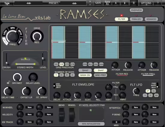 实时多重效果插件 XILS lab RAMSES v2.0.0 MacOS