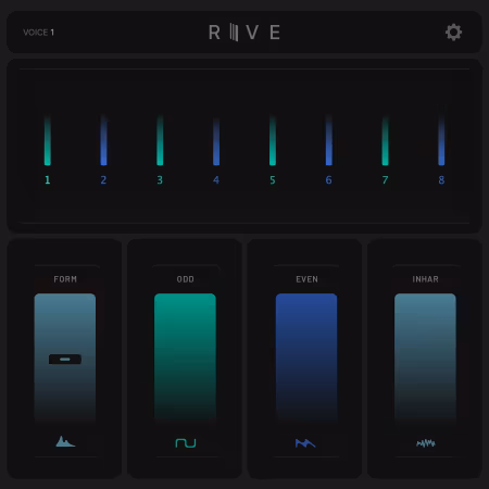 实时多声部谐波分离器音频插件 iFeature IFEA RIVE v1.0.0 MacOS