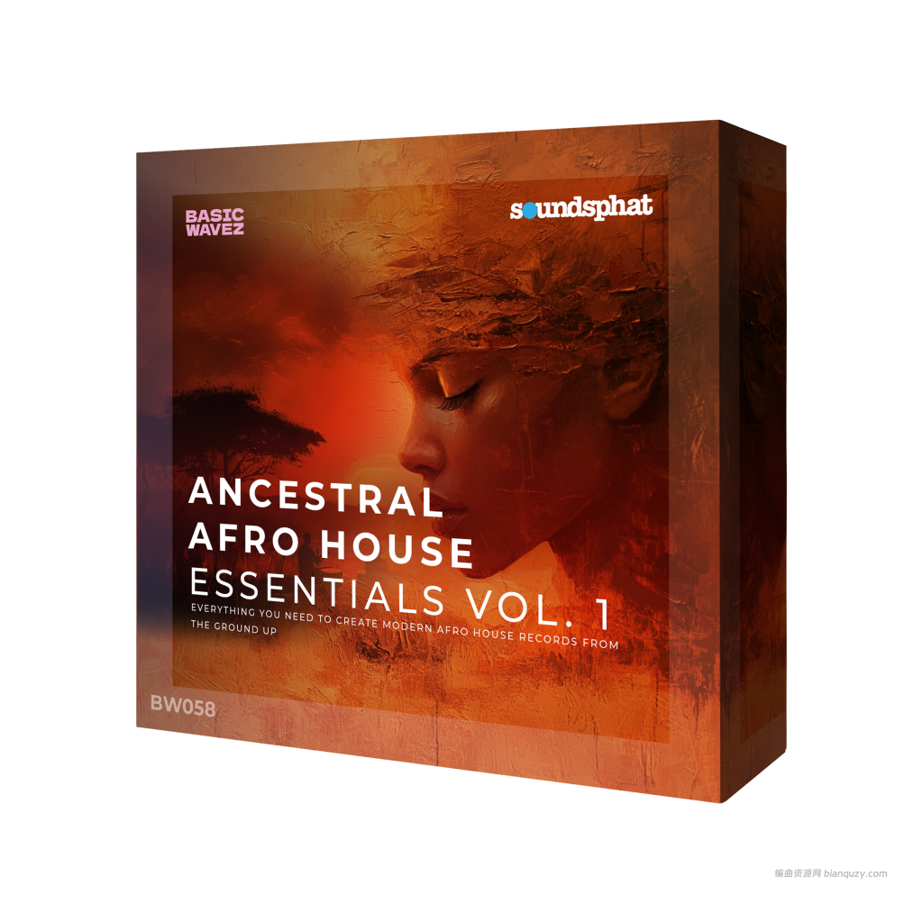祖传非洲浩室音乐必备素材第一卷 Baisc Wavez Ancestral Afro House Essentials Vol.1 WAV MiDi u-he Diva Presets-FANTASTiC