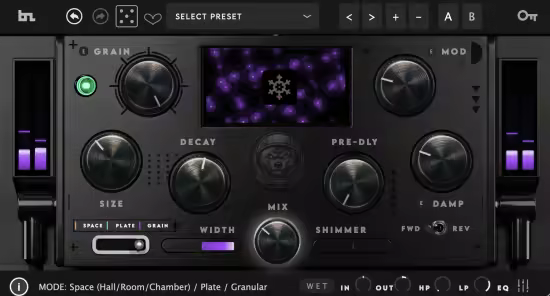 混响效果器 BeatSkillz SpaceWolf v1.0.2 U2B MacOS